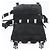 Borsa a Spalla CHANEL Nylon Nero Bianco Argento CC Auth BA11713A - vista 10