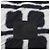 Borsa a Spalla CHANEL Nylon Nero Bianco Argento CC Auth BA11713A - vista 17