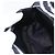 Borsa a Spalla CHANEL Nylon Nero Bianco Argento CC Auth BA11713A - vista 25