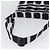 Borsa a Spalla CHANEL Nylon Nero Bianco Argento CC Auth BA11713A - vista 7