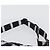 Borsa a Spalla CHANEL Nylon Nero Bianco Argento CC Auth BA11713A - vista 8