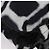 Borsa a Spalla CHANEL Nylon Nero Bianco Argento CC Auth BA11713A - vista 9