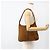 Borsa a Spalla Salvatore Ferragamo Nylon Marrone Argento Autentica BA11638 - vista 22