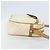 Céline Borsa a Spalla in Tela Macadam CELINE in Pelle PVC Avorio Oro Auth LNZ709 D'oro Crudo - vista 3