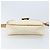 Céline Borsa a Spalla in Tela Macadam CELINE in Pelle PVC Avorio Oro Auth LNZ709 D'oro Crudo - vista 5