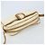Céline Borsa a Spalla in Tela Macadam CELINE in Pelle PVC Avorio Oro Auth LNZ709 D'oro Crudo - vista 6