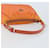 PRADA Schultertasche Nylon Orange Silber Auth ARZ559A - Ansicht 7
