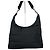 Vintage Gucci Leder / Canvas Hobo-Handtasche Schwarz