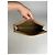 Céline Clutch in pelle monogramma Triomphe Celine Paris vintage beige marrone - vista 4