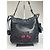 Vintage Etro 2-Wege Lederhandtasche Schwarz - Ansicht 11