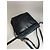 Vintage Etro 2-Wege Lederhandtasche Schwarz - Ansicht 14