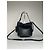 Vintage Etro 2-Wege Lederhandtasche Schwarz - Ansicht 2
