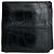 Vintage Gianni Versace Crocodile Emblossed Leather Wallet Black