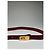 Céline Cintura in pelle vintage Celine Paris bordeaux Bordò - vista 5