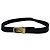 Céline Vintage Celine Paris Leder Gürtel Schwarz / Braun
