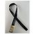 Céline Vintage Celine Paris Leder Gürtel Schwarz / Braun - Ansicht 6