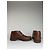 Stivali in pelle vintage Gucci Horsebit marroni Marrone - vista 2
