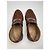 Stivali in pelle vintage Gucci Horsebit marroni Marrone - vista 7