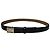 Dior Vintage Burberry Snake Emblossed Leather Belt Black