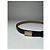 Dior Vintage Burberry Snake Emblossed Leather Belt Black - view 4