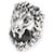 Anello in argento con testa di leone GUCCI  - vista 1