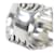 Anello in argento con testa di leone GUCCI  - vista 5