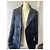 Cappotto Maje a quadri blu e nero - vista 9