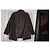 Fendi Monogram Leather Parka Jacket Brown - view 7