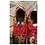 Sneakers Versace in pelle nera e rossa Nero Rosso - vista 3