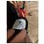 Sneakers Versace in pelle nera e rossa Nero Rosso - vista 4