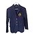 Ralph Lauren Blazer marino de algodón con parche Azul marino