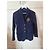 Ralph Lauren Blazer marino de algodón con parche Azul marino - vista 3