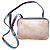 Borsa a spalla Loewe Anagram in suede dorato. Sabbia Cioccolato Gold hardware