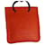 Bijou de sac Hermès en cuir orange  - vue 1
