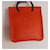 Bijou de sac Hermès en cuir orange  - vue 2