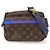 Marsupio Monogram Pacific di Louis Vuitton Marrone Blu