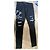 Jeans Amiri neri con serpenti e strappi Nero - vista 2