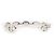 Bracciale Chaine d'Ancre Enchainée di Hermès Argento - vista 3