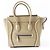 Céline Borsa a mano Celine 18979 Luggage Micro Shopper Beige