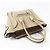 Céline Borsa a mano Celine 18979 Luggage Micro Shopper Beige - vista 4