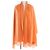 Oranger Cashmere-Schal von Hermès - Ansicht 3
