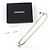 Collana a catena con strass Coco Mark B25S di Chanel D'oro - vista 2