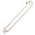 Collana a catena con strass Coco Mark B25S di Chanel D'oro - vista 4