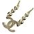 Collana a catena con strass Coco Mark B25S di Chanel D'oro - vista 5