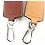 Cinghia in pelle con logo Anagram Loewe Marrone Multicolore - vista 8