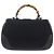 Borsa a mano 2 in 1 Gucci Microssima New Bamboo Nero - vista 3