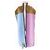 Stola grande in cotone multicolore con logo Loewe - vista 4
