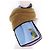 Stola grande in cotone multicolore con logo Loewe - vista 5