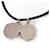 Hermès HERMES Eclipse Halskette Anhänger Choker Blau Orange  - Ansicht 3