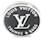 Gemelli Louis Vuitton M00912 Nero Argento - vista 3